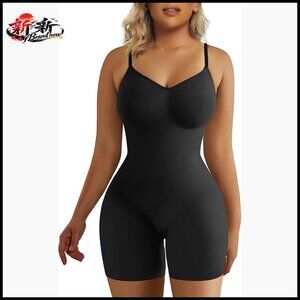 Seamless Shapewear Bodysuit Tummy Control Body Shaper Waist Defining